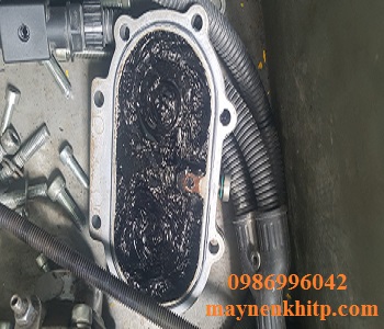 keo dầu các bộ phận máy nén khí