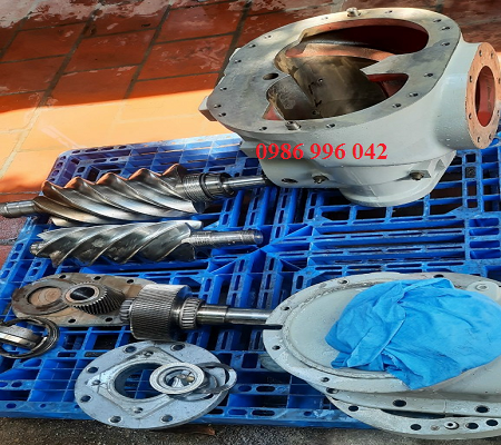 tháo vỏ đầu nén